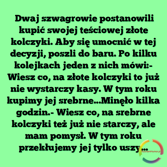 Kolczyki Dla Tesciowej